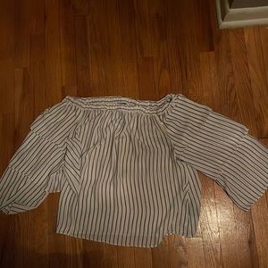 off the shoulder top!